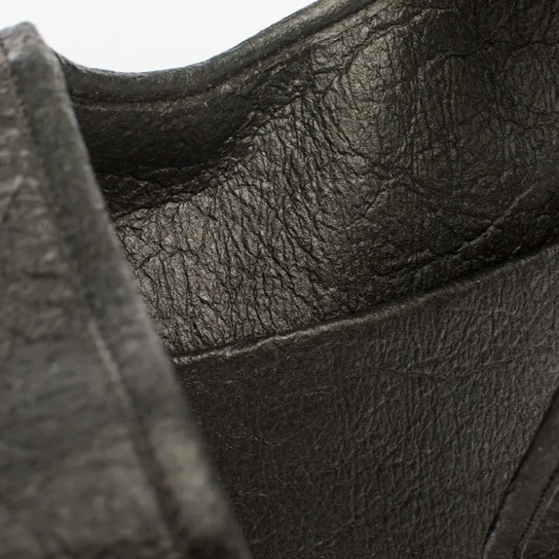 Earth Bag Slim, Black Pinatex (Upcycled Billboard Bags)