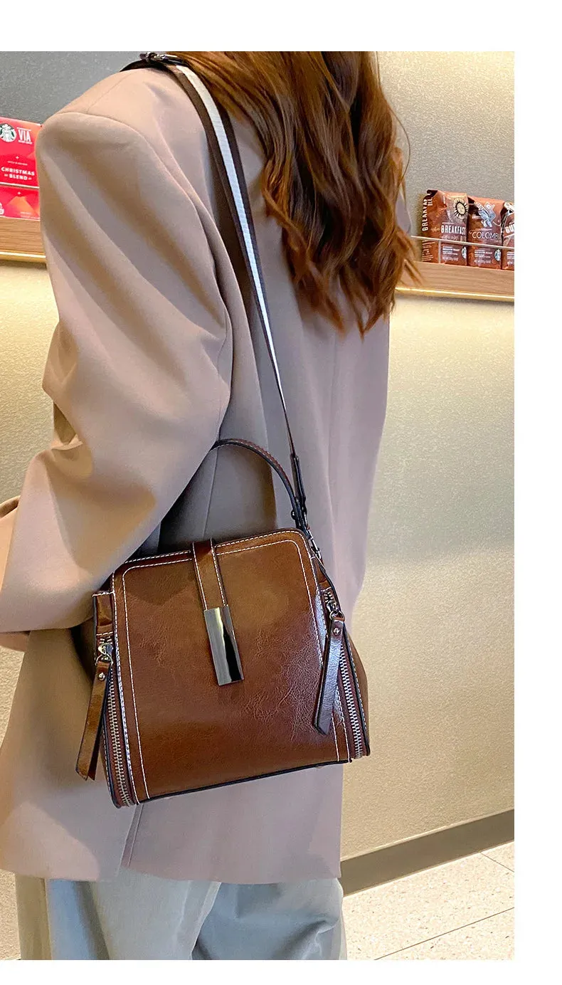 YANATARI Yummy Leather Vintage Shoulder Bag